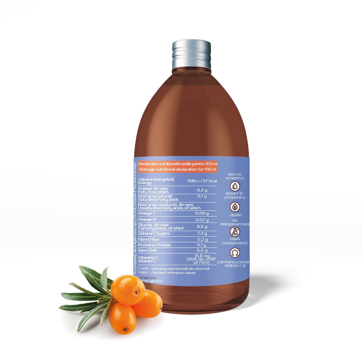 Sea Buckthorn Blueberry Back