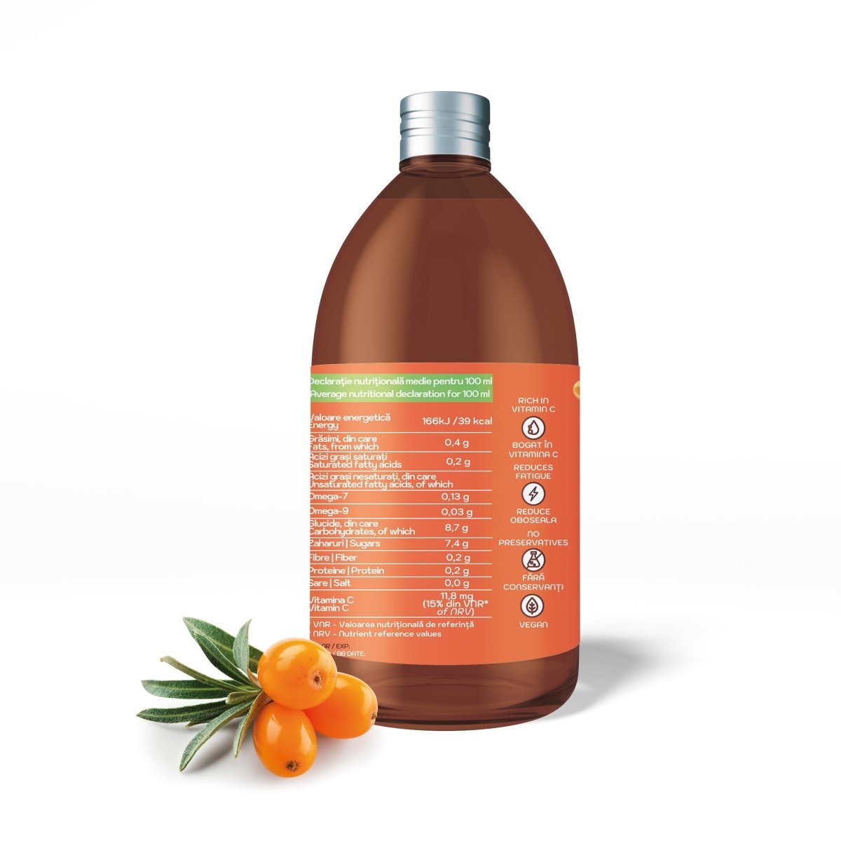 Sea Buckthorn Agave Back